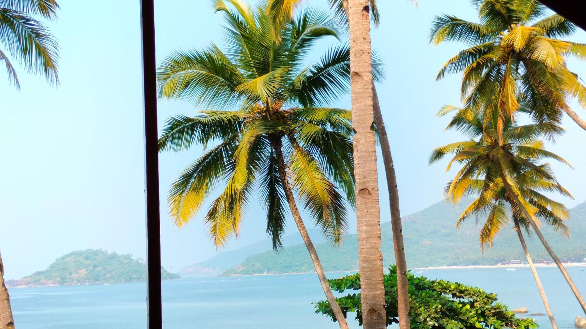 Hilltop Seaview Palolem Goa Hotell Rom bilde